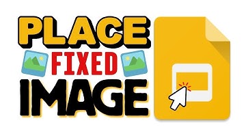 Place a Fixed Image on every Slide in Google Slides (Theme Builder)