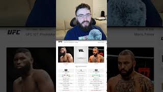 Why Not to Bet on This Fight at UFC 327