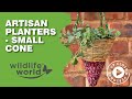 Artisan planters small cone