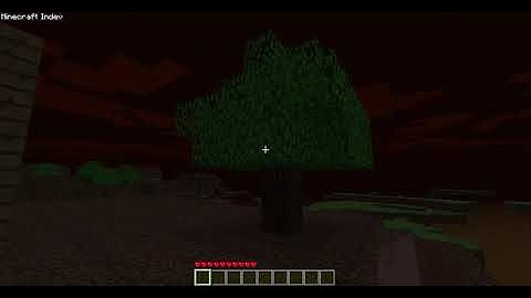Minecraft Indev Hell theme gameplay