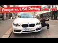 American Drives in Europe for the First Time - Impressions and Reactions (BMW 116d)