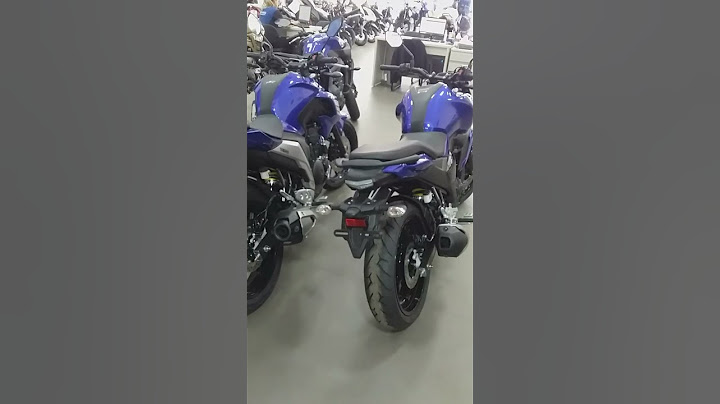 FZ25 vs FZ15 são do mesmo tamanho? @sergiobernardesnmax