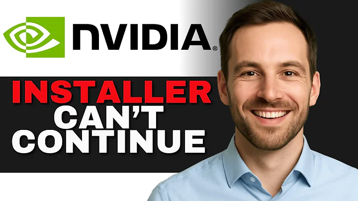 How To Fix NVIDIA Installer Cannot Continue in Windows 11 (2025 GUIDE)