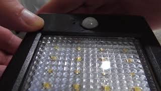 Housmile 16 LED ソーラーライト センサーライト 軒先/庭/ガーデン/庭先/玄関周りなどの照明用 防犯防災グッズ