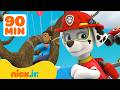 PAW Patrol Helps the Community ⛲️ ft. Marshall | 90 Minutes | Nick Jr.