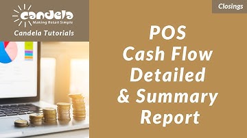 Retail Software: POS Cash Flow Detailed & Summary Report # 2a