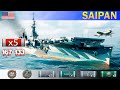 ✔ Один в поле воин "Saipan" VIII уровень США | [ WoWS ] World of WarShips REPLAYS