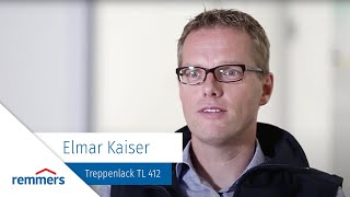 Remmers Treppenlack TL 412 - Interview mit Herrn Kaiser