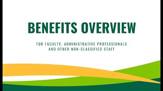 Open Enrollment 2026 -  Benefits Overview Webinar