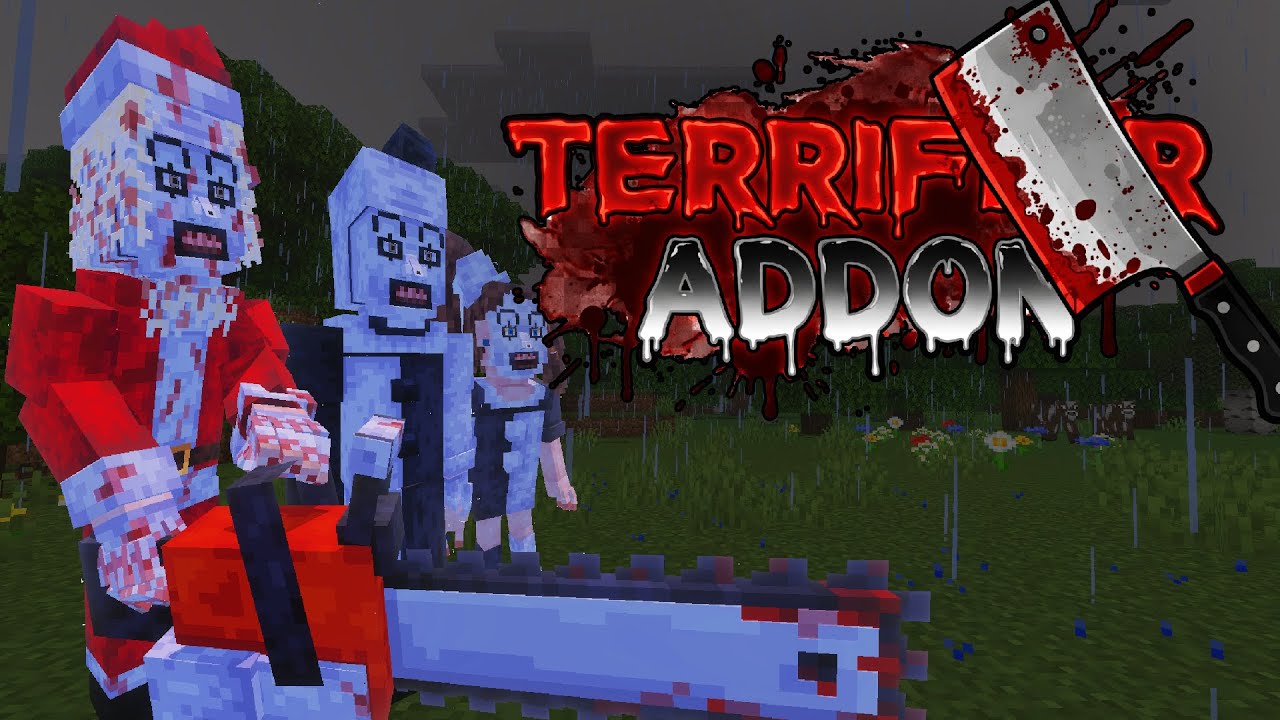 Terrifier Mod Minecraft ¡Nuevo ADDON de Terrifier para Minecraft Bedrock (ART the Clown)! - YouTube