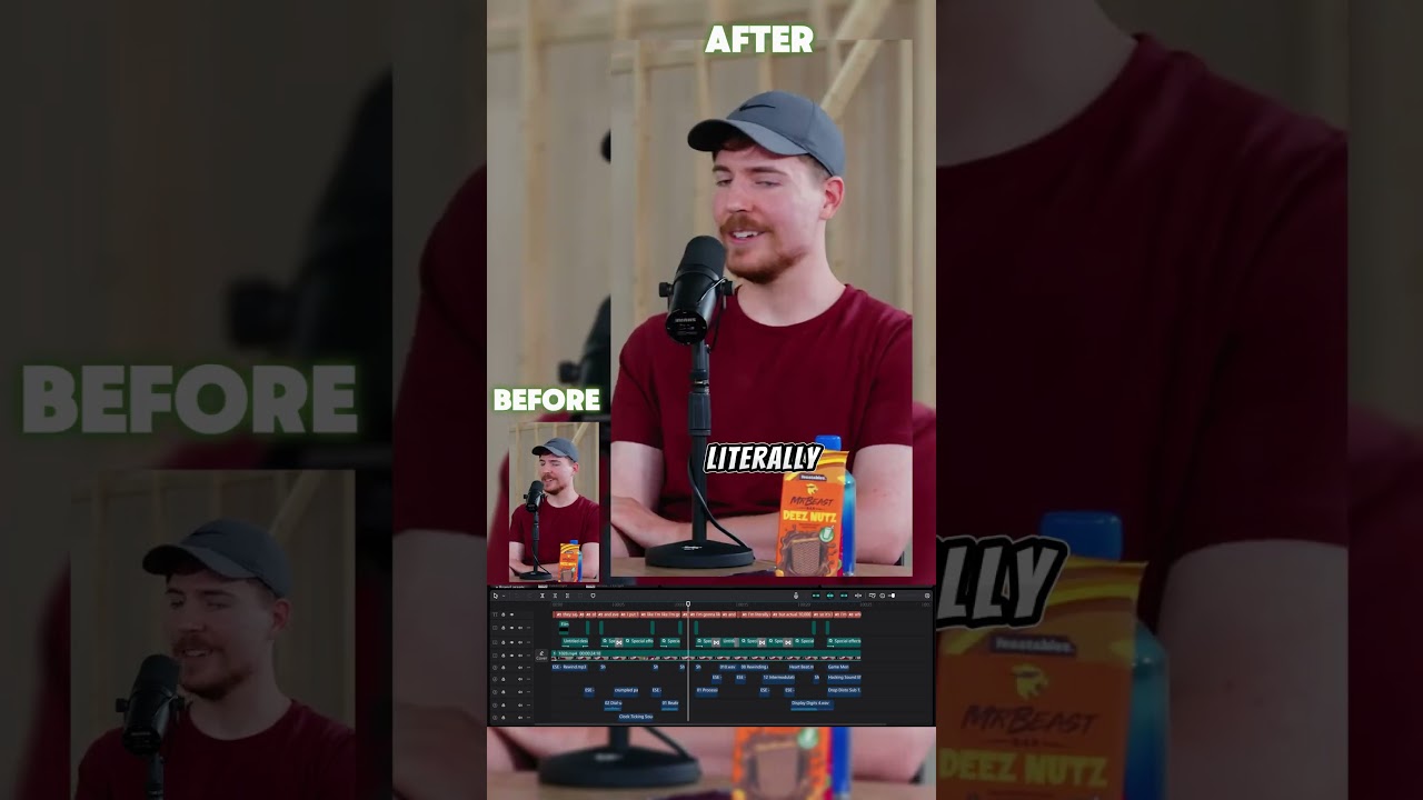 Video Editing Before After