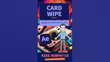 Card Wipe Flip Transition in After Effects