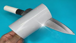 3 Amazing hacks to sharpen a knife like razor-sharpness