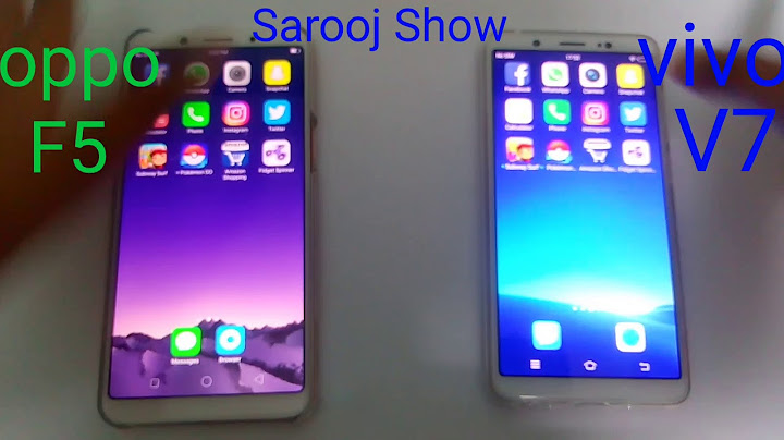 So sánh vivo v7 và oppo f5 năm 2024