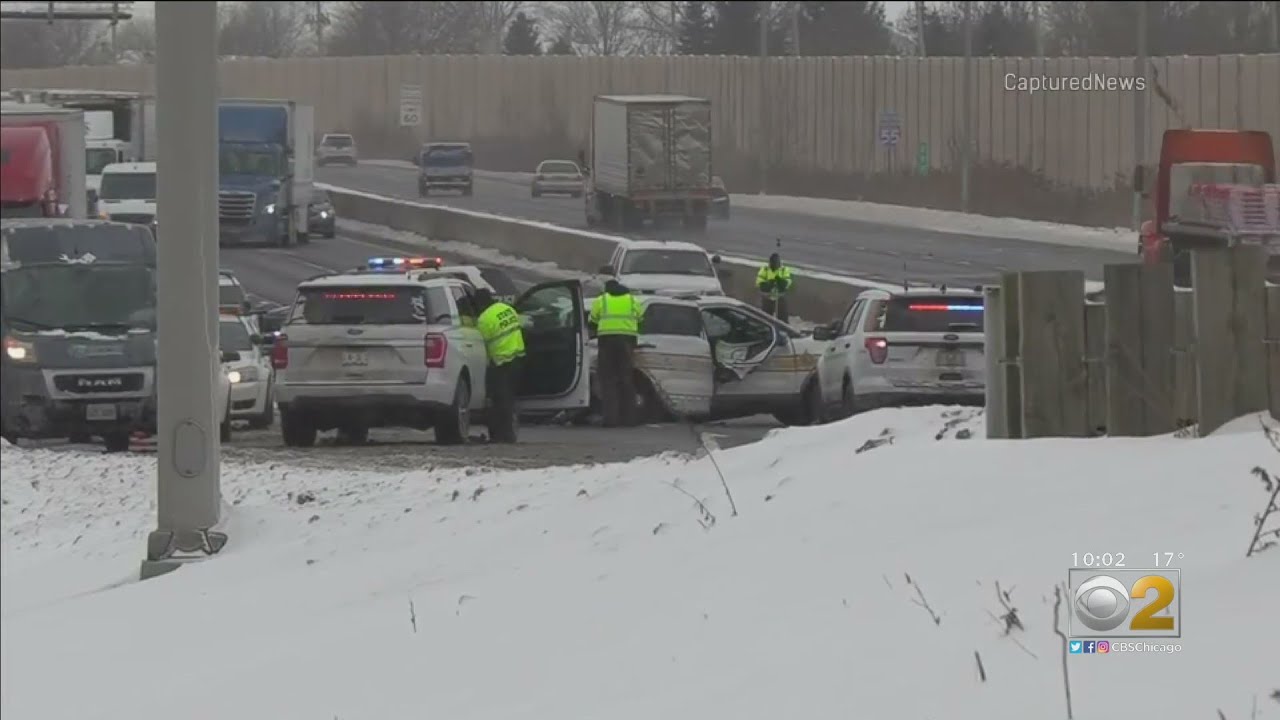 ISP Trooper In Coma After Stopping To Help On I-55 - YouTube