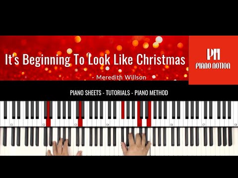 It's Beginning to Look a Lot Like Christmas (Easy Piano) - Michael Bublé, Bing Crosby