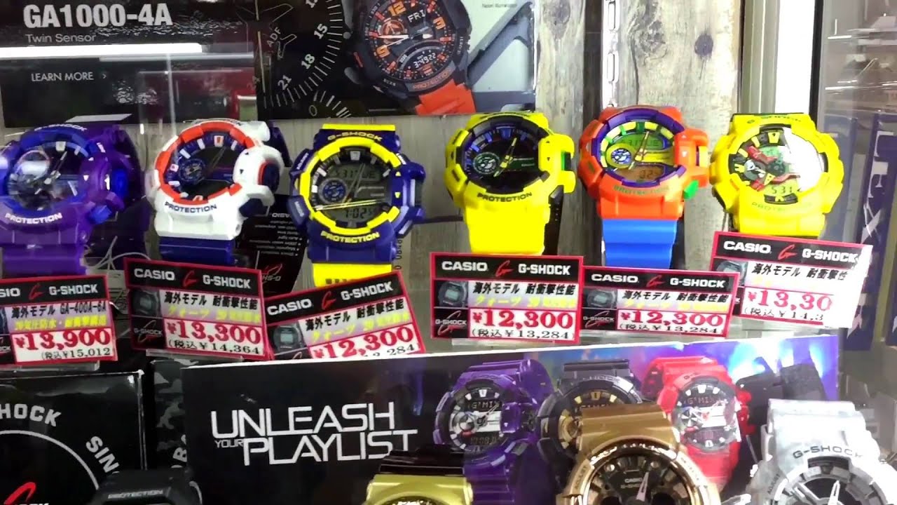 G-Shock hunting at thrift store #7 - Saitama, Japan  Don 