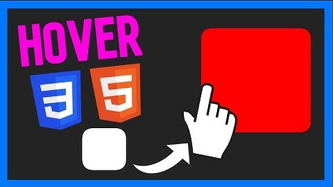 👉 Como PONER Hover en CSS y HTML 😱