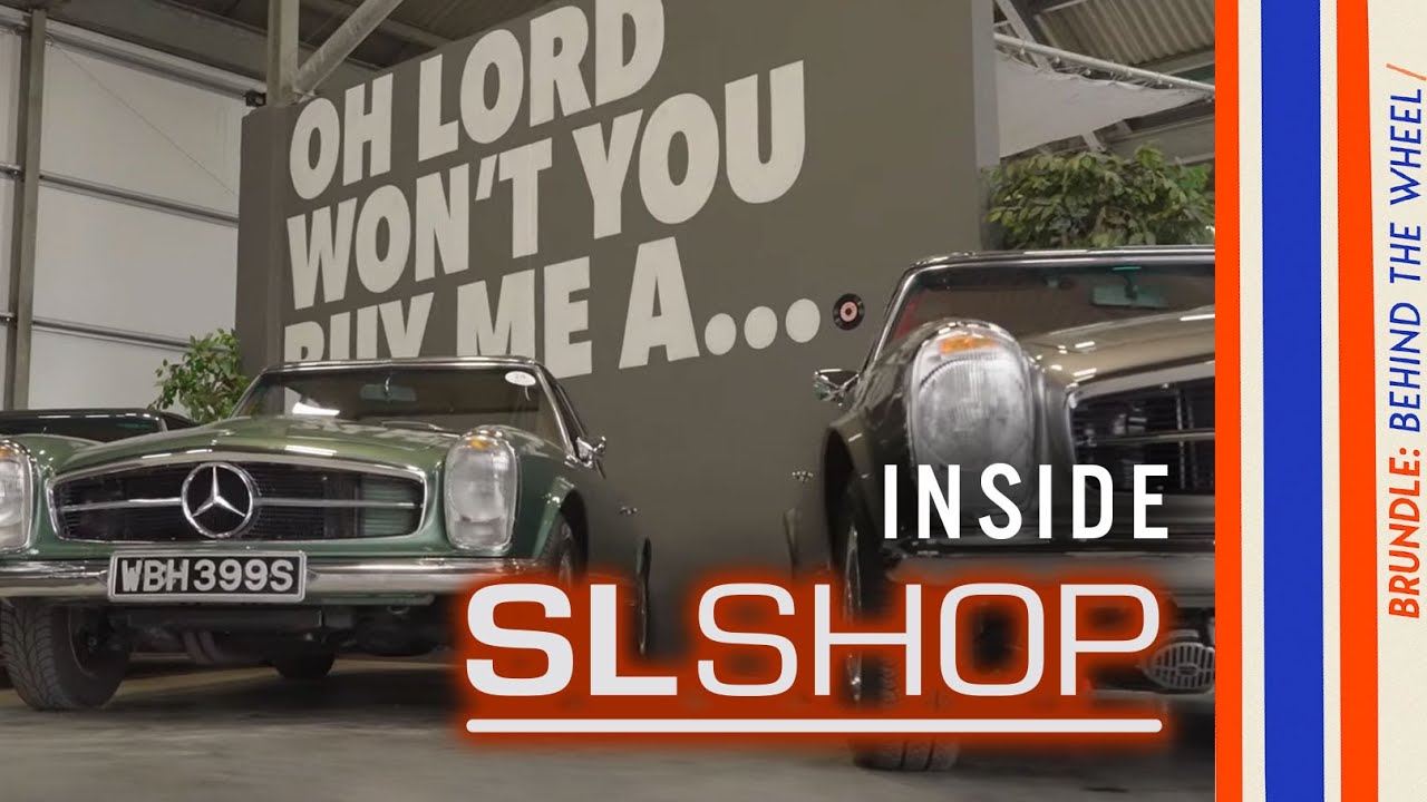 Inside the Mecca of Mercedes-Benz: The SL Shop with Alex Brundle