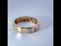 Brillant Ring Gold 333 8K Lab Grown Diamanten 0.70ct