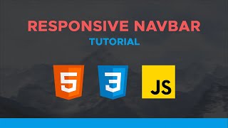 How to code a Responsive NavBar with HTML, CSS & JavaScript (2020)