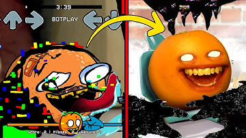 References In Pibby VS Corrupted Annoying Orange Pt 2 x FNF mod | Learn with Pibby