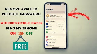 How To Turn OFF Find My iPhone Without Password & Previous Owner 2020 [Active iPhone]