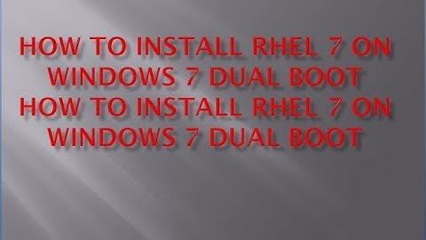 Add Windows 7 Boot Entry to GRUB2 of RHEL 7