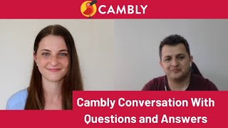 Cambly Conversation With Questions and Answers | Cambly Promo Code 2022 | Promo Code: Lesson35