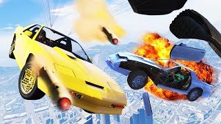 ДЕРБИ НА ТАЧКАХ С ПАРАШЮТОМ И С РАКЕТАМИ, САМАЯ КРУТАЯ КАРТА В GTA 5 ONLINE(Играем в GTA 5 Online на PC. Сегодня Болотов специально для меня создал эту карту! Эпичная бойня с ракетами и пулем..., 2016-12-23T11:00:01.000Z)