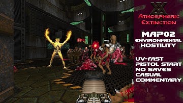 Doom II: Atmospheric Extinction - MAP02 | UV-Fast | UltraViolence + Fast Monsters