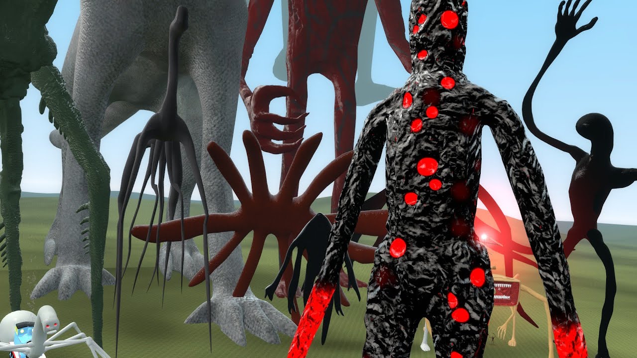 NEW THE GIANT WITH RED DOTS VS TREVOR HENDERSON CREATURES!! (Trevor ...