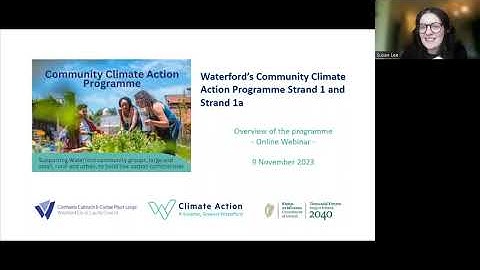 Brief overview of the Community Climate Action Programme online