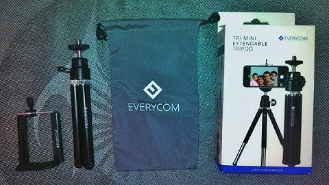 🎉[UNBOXING]🎉|Everycom||Tri-mini Extendable tripod|...