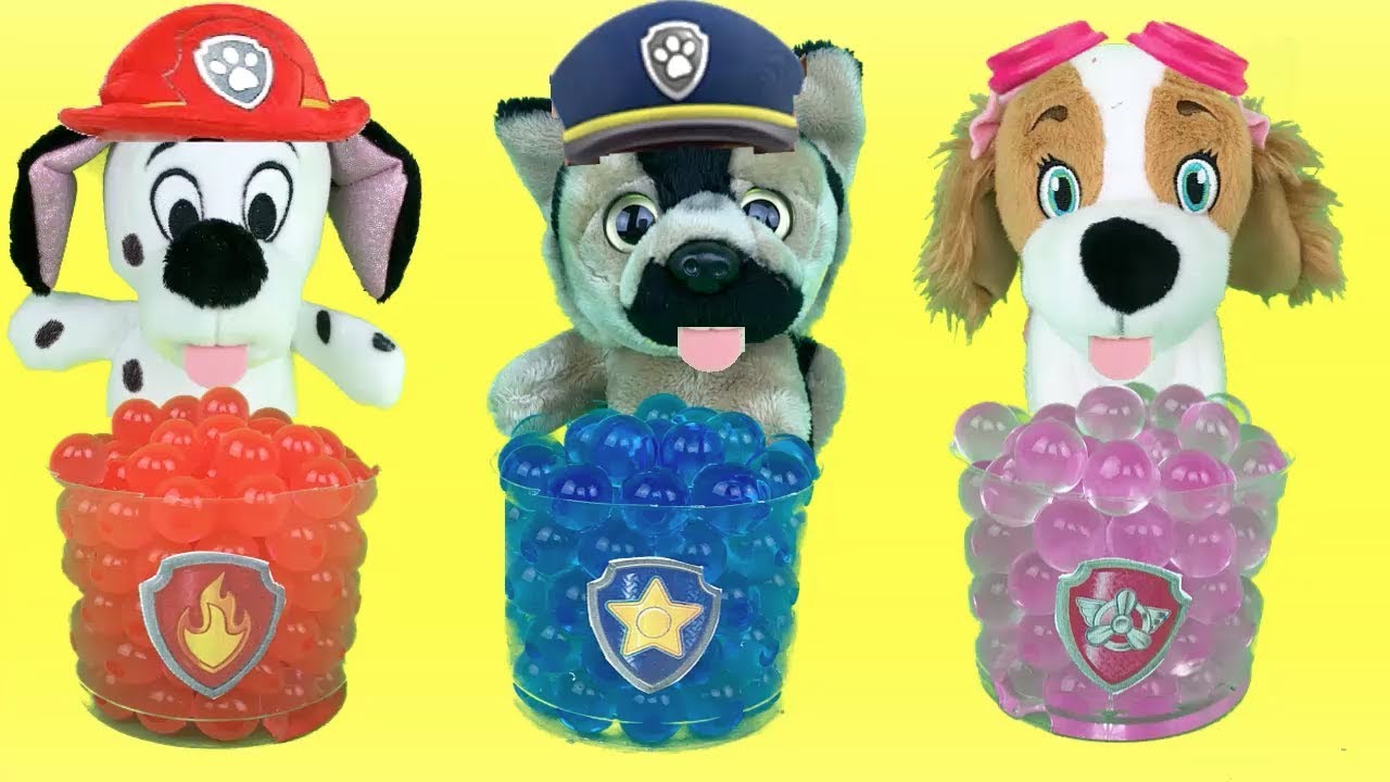 Juguetes paw patrol español:bebes aprender colores con regalo patrulla ...