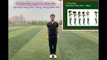 Tập Hợp Hàng Dọc, Dóng Hàng Dọc, Điểm Số | Tư Thế Đứng Nghiêm, Nghỉ | Đội Hình Đội Ngũ |