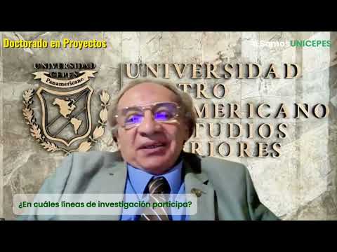 Charlas UNICEPES | Dr. Jorge Florentino Briceño González, asesor #Doctorado en #Proyectos