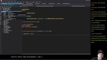 Service Fabric Game dev | Day 2