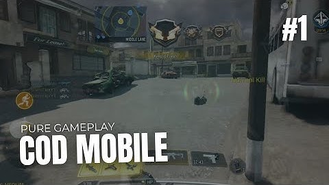 COD Mobile Frontline Map Gameplay (No Commentary, Smooth Action) #callofduty #codm 