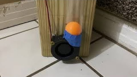 TTU Spring 22 Controls Final Project: Levitating Ping Pong Ball