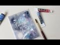 Lucky Stars Watercolor Galaxy