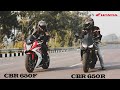 Honda CBR 650F Vs Honda CBR 650R | Comparison | Drag Race | Which Has More Power??