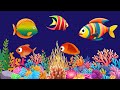 Calming Undersea Animation Baby Lullaby 🐟 Soothing fishes 🐟 Baby sleep music #190