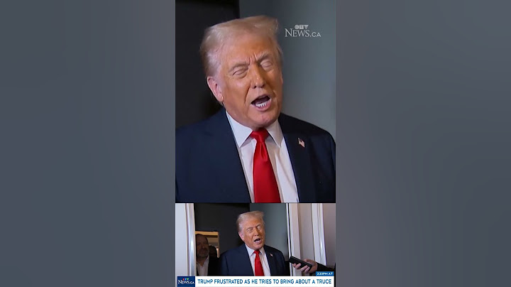 President Trump is frustrated at Russia