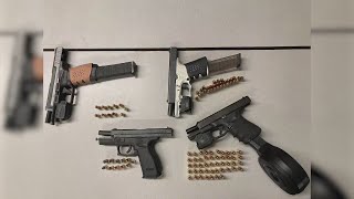 Man, 3 teens arrested on weapons charges during traffic stop in Rockford