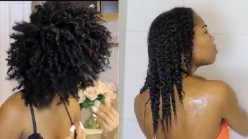 NATURAL HAIR WASH DAY ROUTINE FT. DEVA CURL