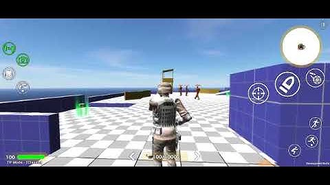 Universal Shooter Kit 1.73 (Unity) on mobile. The left movement stick doesn
