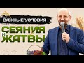 Важные условия сеяния и жатвы | Андрей Башмаков | Проповедь