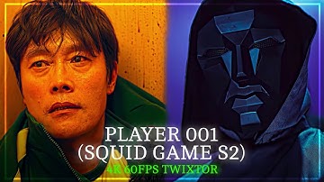 Player 001 4K Scene Pack || Front Man 4K Scene Pack || Squid Game Season 2 || Front Man Scene Pack