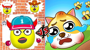 Draw to smash logic puzzle 🆚 save the pets & bees & dogs gameplay part 4